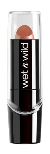 wet n wild Silk Finish Lipstick, Hydrating Rich Buildable Lip Color, Formulated with Vitamins A,E, & Macadamia for Ultimate Hydration, Cruelty-Free & Vegan - Breeze