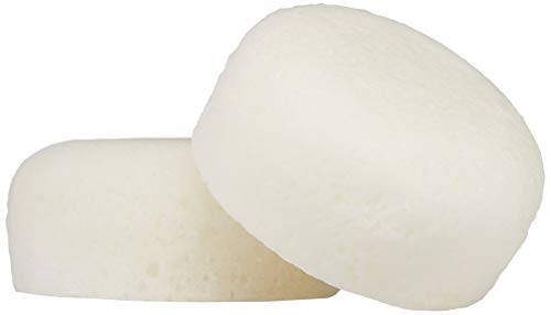 kai Body Buffer Rose, 2 Count, Innovative Bath sponges That Gently exfoliates Skin While Cleansing The Body with a Fresh + Clean Gardenia Rose Absolute Scent, Vegan, Cruelty Free, Made in The USA