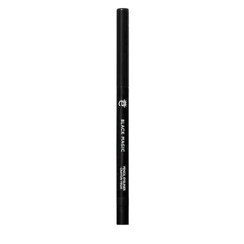 Eyeko Black Magic Pencil Eyeliner - Intense Black - Gel Formula - Buildable Soft Definition Vegan 0.5g