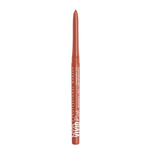 NYX PROFESSIONAL MAKEUP Mechanical Eye Pencil, Vivid Rich Mechanical, Creamy Retractable Eyeliner - Tigers Prize, Cork Orange Eyeliner