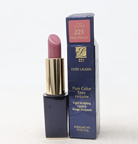 Estee Lauder Pure Color Envy Hi-Lustre Light Sculpting Lipstick, 0.12 oz. / 3.5 g â€¢â€¢ (Pink Parfait 221)