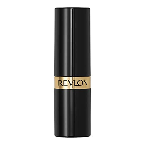 REVLON Lipstick, Super Lustrous Lipstick, Creamy Formula For Soft, Fuller-Looking Lips, Moisturized Feel in Berries, Spicy Cinnamon (641) 0.15 oz