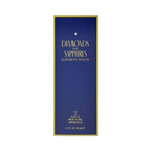 Diamonds & Sapphires By Elizabeth Taylor Edt Spray 3.3 Oz for Women