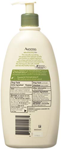 Aveeno Active Naturals Daily Moisturizing Lotion, 20 Ounce Pump