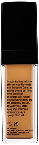 MAKE Cosmetics Soft Focus Foundation, Warm No. 3, 1 oz.