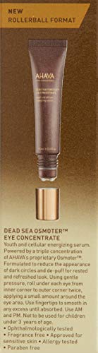 AHAVA Osmoter Concentrate Illuminating Eye Serum - Silky Serum to Boost Eyes’ Youthfulness & Revitalization, Enhances Luminosity, Reduces Dark Circles, with Exclusive Osmoter X3 & Caffeine, 0.5 Fl.Oz