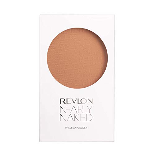 Revlon Nearly Naked Pressed Powder, Deep #050, 0.28 Ounce