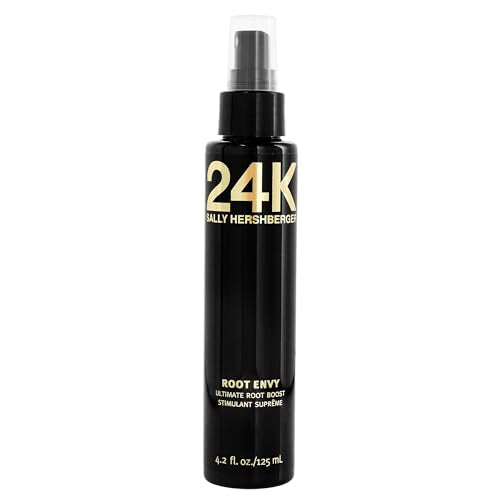 Sally Hershberger 24K Root Envy Ultimate Root Boost - Volumizing, Heat-Protecting Root Spray for Medium to Fine Hair - With Co-Polymers for Flexible Lift - Nourishing 24K Gold Elixir Formula - 125 ml