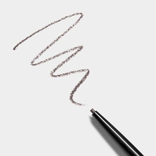 Eyeko Micro Brow Pencil - 4 Cool Deep Brown - Natural Precision for Eyebrows - Draw Hair-Like Strokes - Vegan