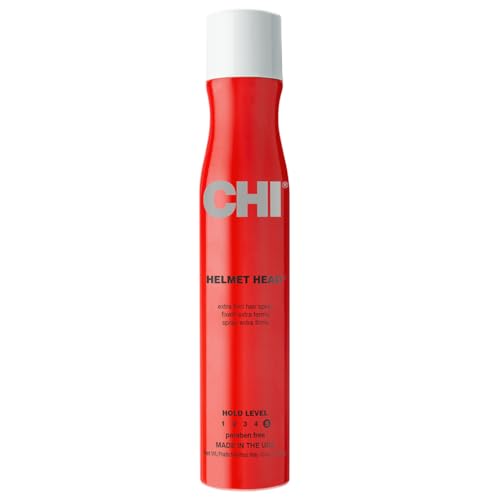 CHI Keratin Flex Finish Hair Spray, 10 oz & Helmet Head Extra Firm Hairspray, 10 oz