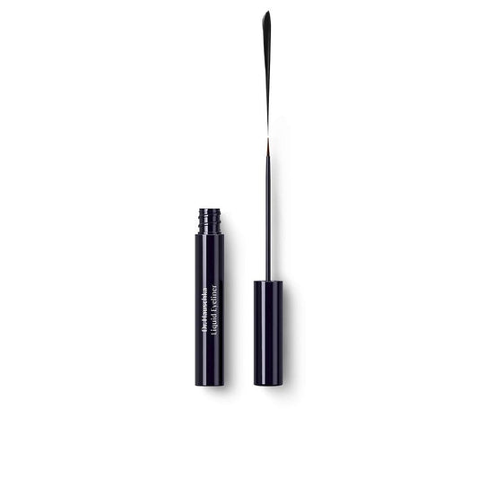 Dr. Hauschka Liquid Eyeliner 01, Black, Natural, Mineral, Winged, Cat-Eye, Water Resistant, Long-lasting, 0.14 fl oz