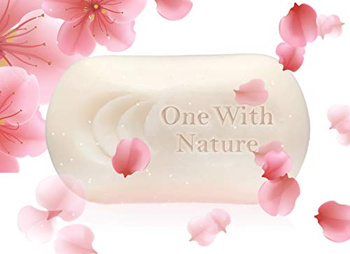 One With Nature Feminine Cleansing Bar 3Pack 3.5Oz - Fragrance-Free Feminine Soap Bar, Probiotics, Apple Cider Vinegar, Omega Fatty Acids, Oatmeal, Pure, Gentle Cleansing Bar for All Skin, Face, Body