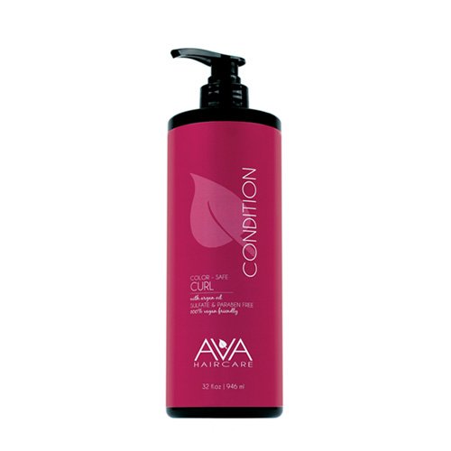 Ava Haircare - Curl Conditioner - Vegan, Sulphate Free, Paraben Free, Cruelty Free - Conditioner For Curly Hair (32oz)