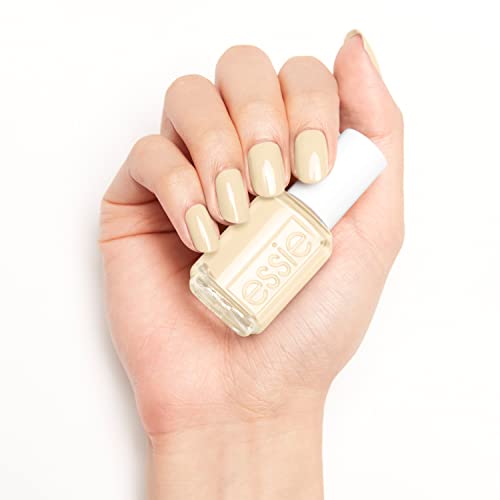 essie nail polish, limited edition spring 2022 collection, pastel yellow nail color with a cream finish, 8-free vegan formula, sing songbird along, 0.46 fl oz (Pack of 2)