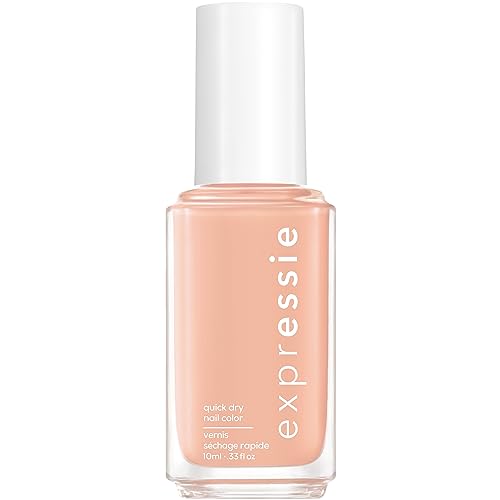 Essie expressie, Quick-Dry Nail Polish, 8-Free Vegan, Pastel Peach, All Things OOO, 0.33 fl oz