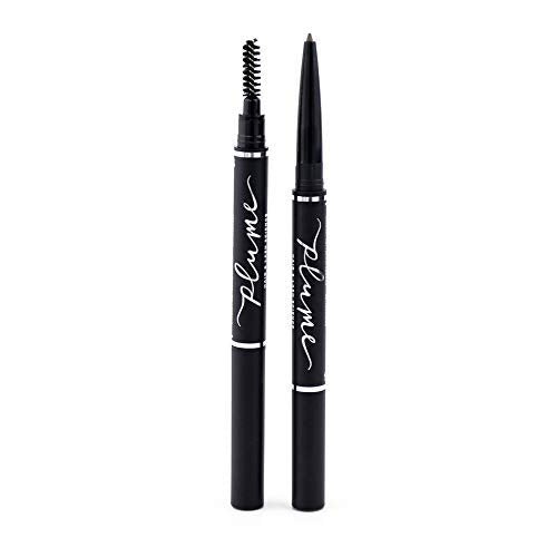 Plume - Nourish + Define Natural Brow Pencil | Clean, Plant-Based, Vegan (Cinnamon Cashmere)