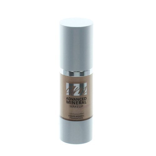 Advanced Mineral Makeup Liquid Foundation, Cream Puff, 1 Ounce