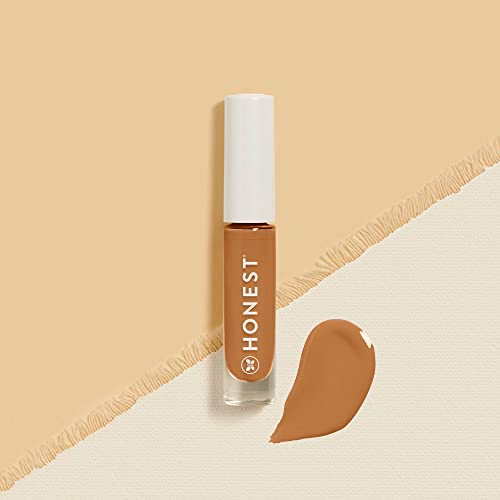 Honest Beauty Fresh Flex Concealer with Niacinamide + Vitamin E + Hyaluronic Acid | Vegan + Cruelty free | Maple, 0.17 fl oz