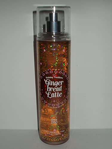 Bath and Body Works Gingerbread Latte Fragrance Mist 8 Ounce