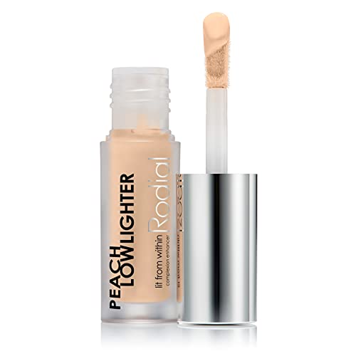 Rodial Peach Lowlighter 0.05 fl oz, Travel Size Liquid Colour Concealer, Face Concealer, Non-Shimmer Finish, Warming Complexion-Enhancer, Hydrating Formula with Hyaluronic Acid, Vitamin E and Caffeine