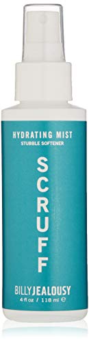 Billy Jealousy Signature Scruff Mist 3-in-1 Hydrating Beard, Shave & Face Spray for Men with Vitamin E | Soften Stubble, Refresh, Tone & Moisturize Skin, and Promote Healthy Beard Growth, 4 Fl Oz