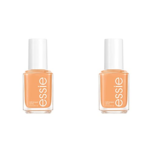 essie Salon-Quality Nail Polish, 8-Free Vegan, Neutral Yellow, All Oar Nothing, 0.46 fl oz (Pack of 2)