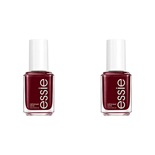 essie Nail Polish, Salon-Quality, 8-free Vegan, Deep Berry, Berry Naughty, 0.46 Ounces (Pack of 2)