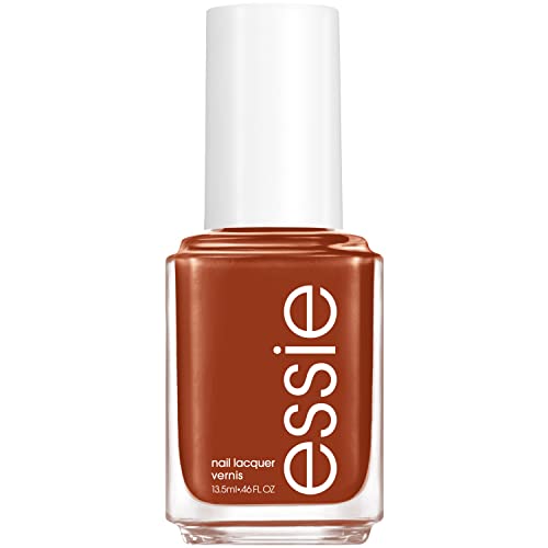 essie Salon-Quality Nail Polish, 8-Free Vegan, Warm Brown, Row With The Flow, 0.46 fl oz (Pack of 2)