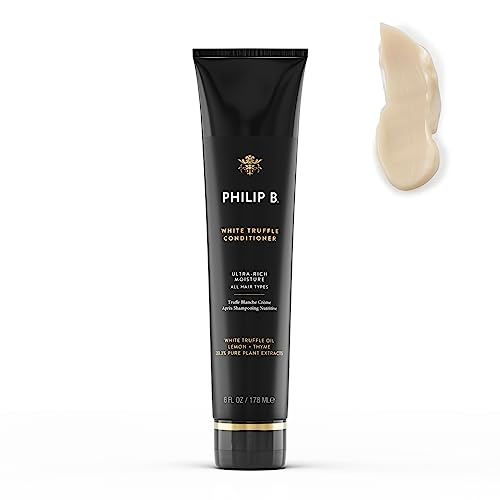 PHILIP B White Truffle Conditioner 6 oz. (178 ml) | Ultra-Rich, Moisturizing Conditioner Revives Coarse, Thick or Chemically Damaged Hair