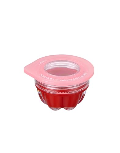 TONYMOLY Strawberry Jelly Lip Melt - Hydrating Lip Balm with Strawberry Extract, and Vitamin E - Moisturizing and Nourishing - 10g