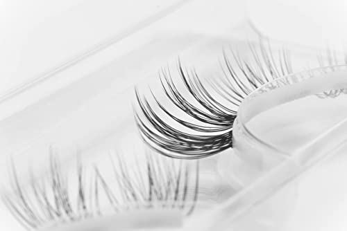 Lilac St - Originals Natural Faux Eyelash Clusters (10mm) - Soft, Natural Look - DIY Lash Extension Wisps - Lightweight & Lifelike - Lasts 10 Days - Cruelty Free, Vegan, Women Founded - 10 Lashes