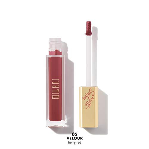 Milani Amore Satin Matte Lip Crème - Velour (0.22 Fl. Oz.) Cruelty-Free Nourishing Lip Gloss with a Soft, Full Matte Finish