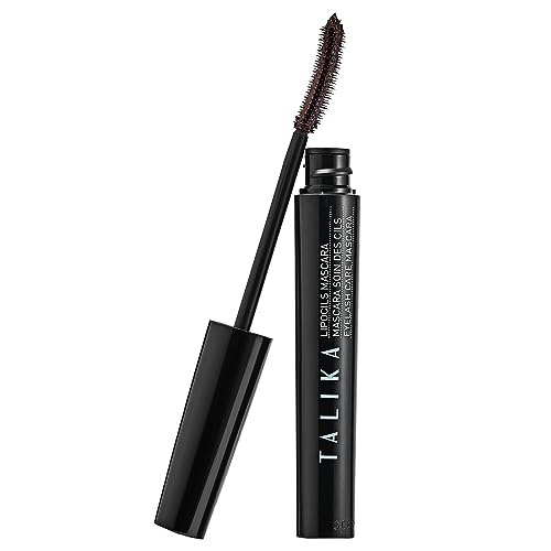 Talika Lipocils Mascara - Eyelash Growth Formula Mascara - 2-in-1 Makeup & Eyelash Care Solution - Brown