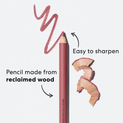 bareMinerals Mineralist Lasting Lip Liner, Creamy Pigmented Lip Pencil Liner, Natural Ingredients, All-Day Wear, Vegan