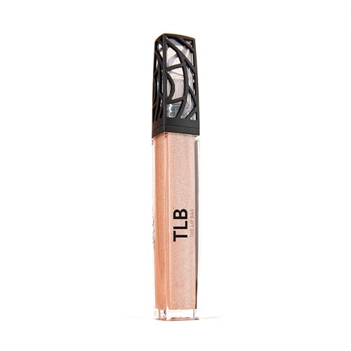 The Lip Bar Vegan Non-Sticky Lip Gloss, with Hydrating Shea Butter for a Lightweight, High Shine Finish, Trophy Wife - Champagne Shimmer