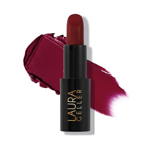 LAURA GELLER NEW YORK Modern Classic Matte Lipstick - Mauve Majesty - Ultra-Rich Color - Luxurious and Lightweight - Matte Finish