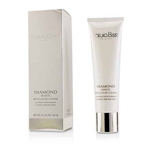 Natura Bissé Diamond Luminous Rich Luxury Cleanse | Luxurious Facial Cleansing Balm | Cleanses, Hydrates & Brightens | For all skin types, 3.5 Oz