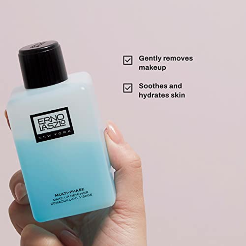 Erno Laszlo Multi-Phase Makeup Remover | Gently Removes Eye and Lip Makeup | Cleanses & Conditions Skin | 6.8 Fl Oz