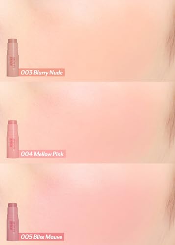 I'M MEME I'm Multi Stick | Blusher Stick for Face | Easy Blending Matte Finish Formula Suitable for Beginners | Blusher 005 Bliss Mauve