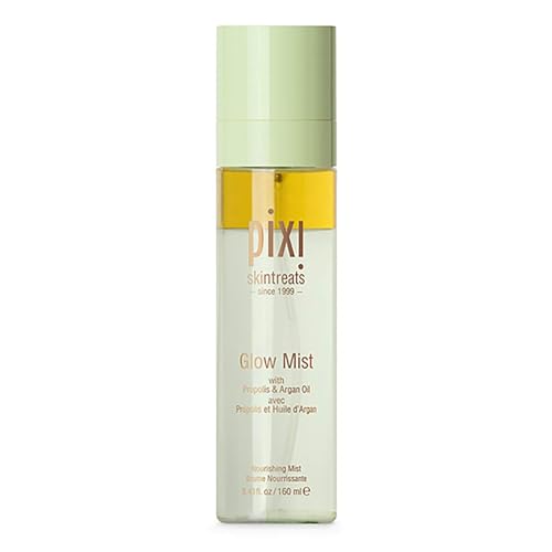 Pixi Beauty Glow Mist | All-Over Mist For Luminous Complexion | Set & Refresh Makeup | Hydrate Skin With 21 Natural Oils, 160ml