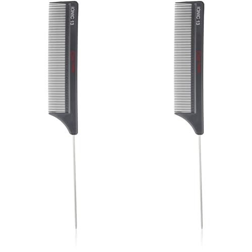 CHI Ionic 13 Turbo Metal Tail Comb (Pack of 2)