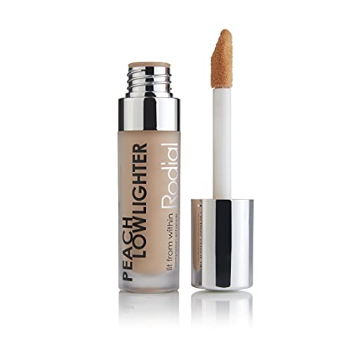 Rodial Peach Lowlighter 0.1 fl oz, Liquid Colour Concealer, Face Concealer with Silky, Non-Shimmer Finish, Warming Complexion-Enhancer, Hydrating Formula with Hyaluronic Acid, Vitamin E and Caffeine