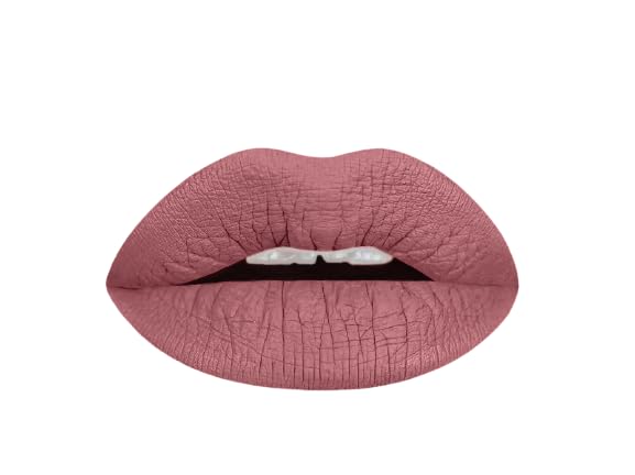 Aromi Woodsy Rose Matte Liquid Lipstick, Sepia Rosewood Lip Color, Vegan and Cruelty-free, Long-lasting Lipstick, Handmade (Woodsy Rose)