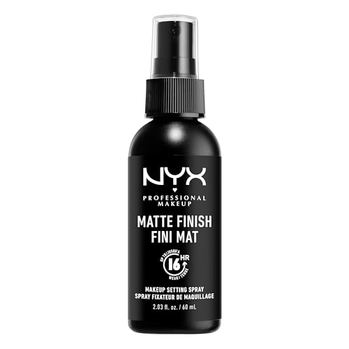 NYX PROFESSIONAL MAKEUP Makeup Setting Spray - Matte Finish, Long-Lasting Vegan Formula (Packaging May Vary)