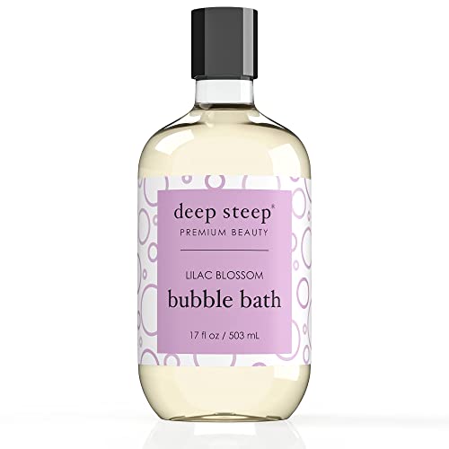 Deep Steep Bubble Bath, 17oz (Pack of 2) (Rosemary Mint)