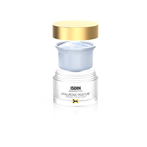 ISDIN Isdinceutics Eco-Refill Hyaluronic Moisture Normal to Dry Skin Daily Face Moisturizer with Hyaluronic Acid 1.76 OZ