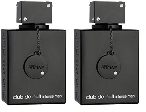 ARMAF Club De Nuit Intense Man Eau De Toilette, 3.6 Ounce, woody spicy (Pack of 2)