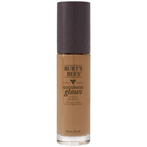 BURTS BEES Medium Sand Goodness Glows Liquid Makeup, 1 FZ