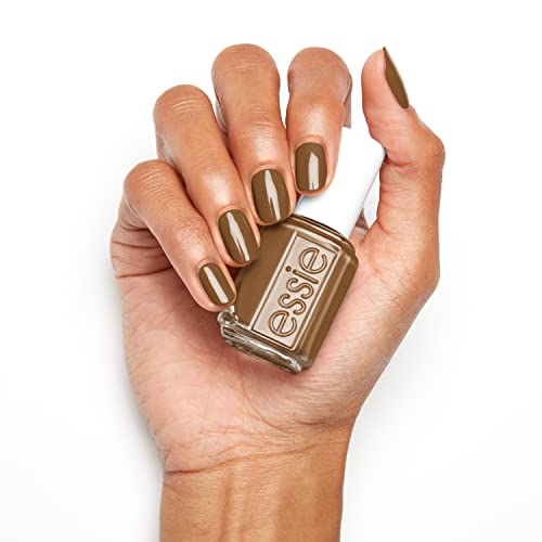 essie Nail Polish, Cream Finish, Off The Grid, Warm Brown, 8-Free Vegan, 0.46 fl oz (Pack of 2)