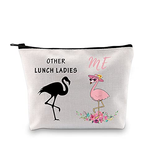 GJTIM Lunch Lady Gift Lunch Lady Appreciation Gift Portable Cosmetic Storage Bag for Cafeteria Worker (Other Lunch Ladies Me)